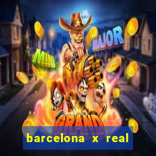 barcelona x real madrid ao vivo futemax